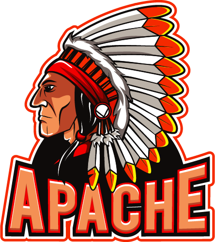 Vintage Apache Logo